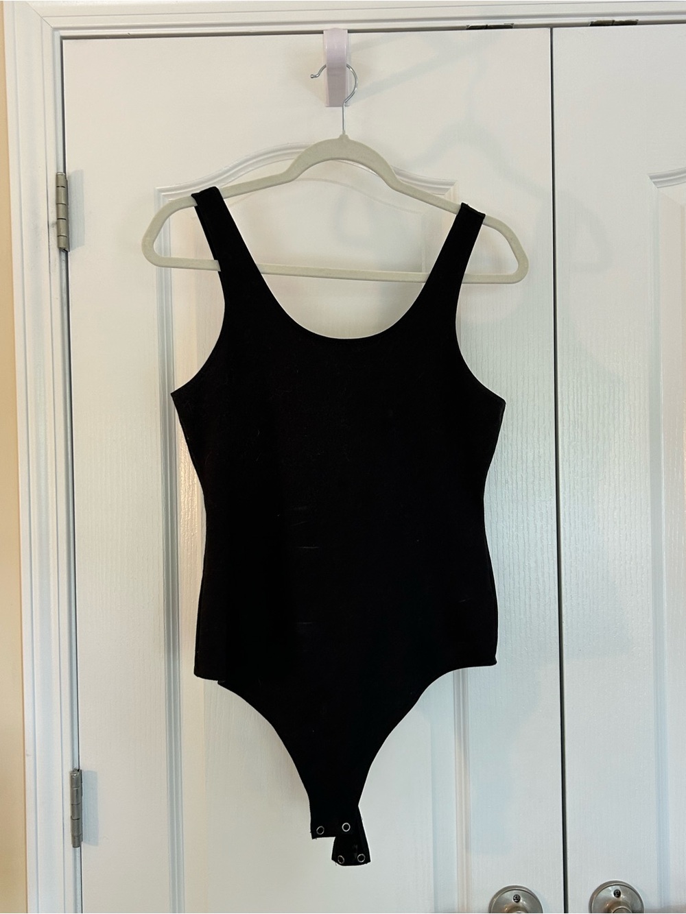 Black American Eagle Cotton Bodysuit